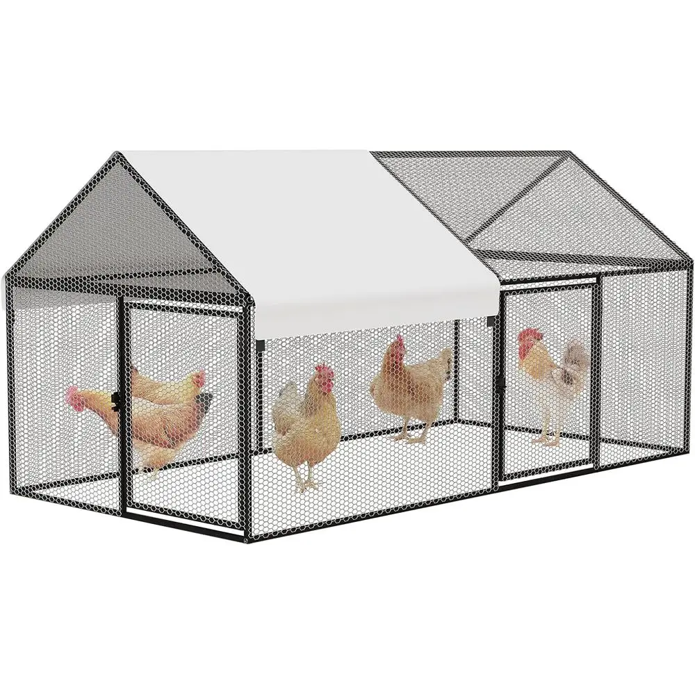 Portable Chicken Coop 79''x40''x40'' Waterproof Cover Outdoor Poultry Cage for Backyard Pets
Portable Chicken Coop 79''x40''x40'' Waterproof Cover Outdoor Poultry Cage for Backyard Pets