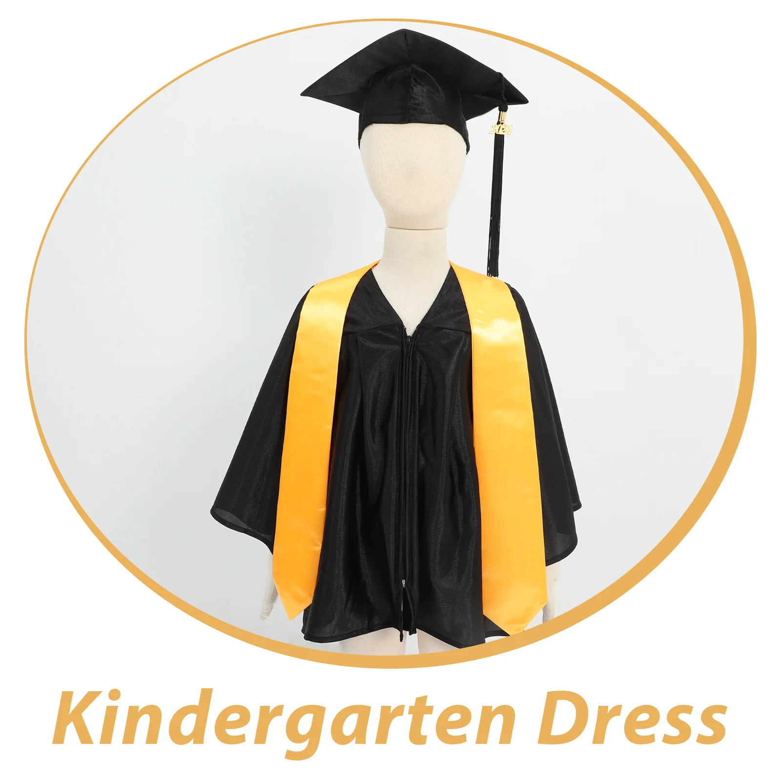 1 set 1 Set Kids Graduation Gown Hat Preschool Outfit Size L Cotton Comfortable Adjustable Kindergarten Ceremony Academic Dress
1 set 1 Set Kids Graduation Gown Hat Preschool Outfit Size L Cotton Comfortable Adjustable Kindergarten Ceremony Academic Dress