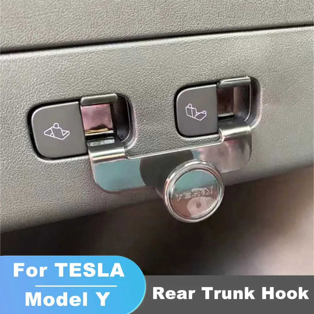 Car Rear Trunk Hook For Tesla Model Y Luggage Sundries Bag Hanger Storage Organizer Trim Refit Interior Decoration Accessories
Car Rear Trunk Hook For Tesla Model Y Luggage Sundries Bag Hanger Storage Organizer Trim Refit Interior Decoration Accessories