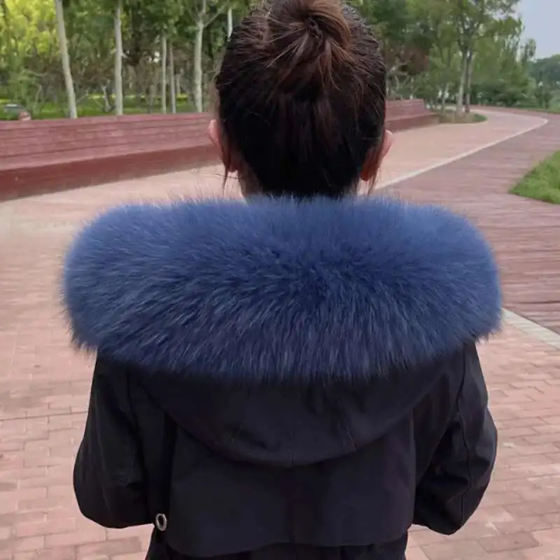 Real Fox Fur Collar Winter Female Warm Fur Scarf Shawl Luxury Fluffy Thick Fur Scarves Neck Warmer Coat Jacket Shawl Wraps
Real Fox Fur Collar Winter Female Warm Fur Scarf Shawl Luxury Fluffy Thick Fur Scarves Neck Warmer Coat Jacket Shawl Wraps