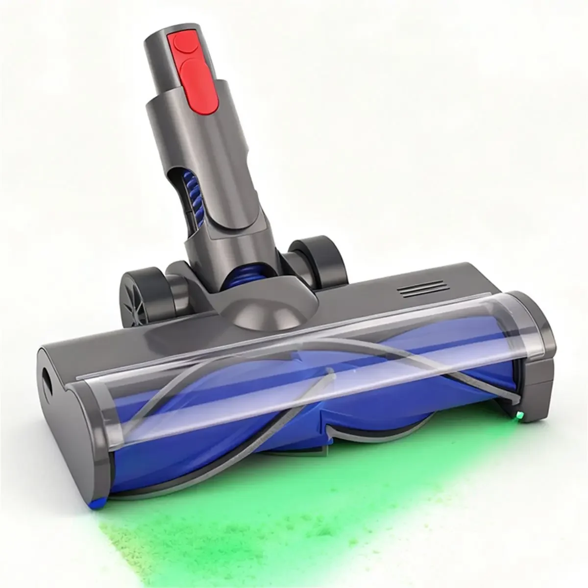 Upgrade Vacuum Head for H6 H7 Quick-Release V Shape Turbo Bristle Head LED Green Light for Hard FloorsTile Wood
Upgrade Vacuum Head for H6 H7 Quick-Release V Shape Turbo Bristle Head LED Green Light for Hard FloorsTile Wood