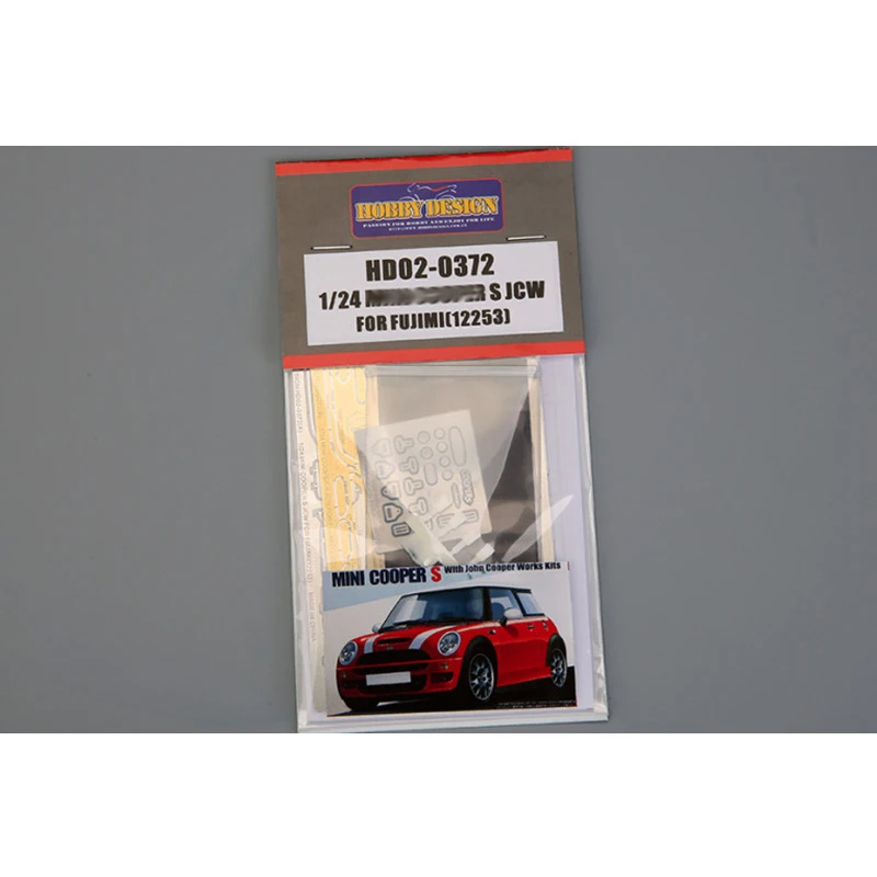 Hobby Design 1/24 HD02-0372 Mini Cooper S JCW Model Car Metal Modifications Hand Made Model Set For F(12253)(PE+Resin)
Hobby Design 1/24 HD02-0372 Mini Cooper S JCW Model Car Metal Modifications Hand Made Model Set For F(12253)(PE+Resin)