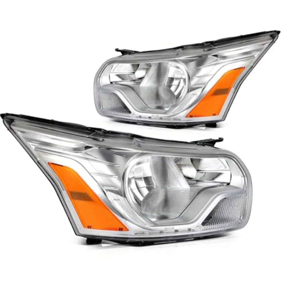 Headlight Assembly Fit for 2015-2023 Transit 150 250 350 Chrome Housing Amber Reflector Pair CK4Z13008M FO2502357
Headlight Assembly Fit for 2015-2023 Transit 150 250 350 Chrome Housing Amber Reflector Pair CK4Z13008M FO2502357