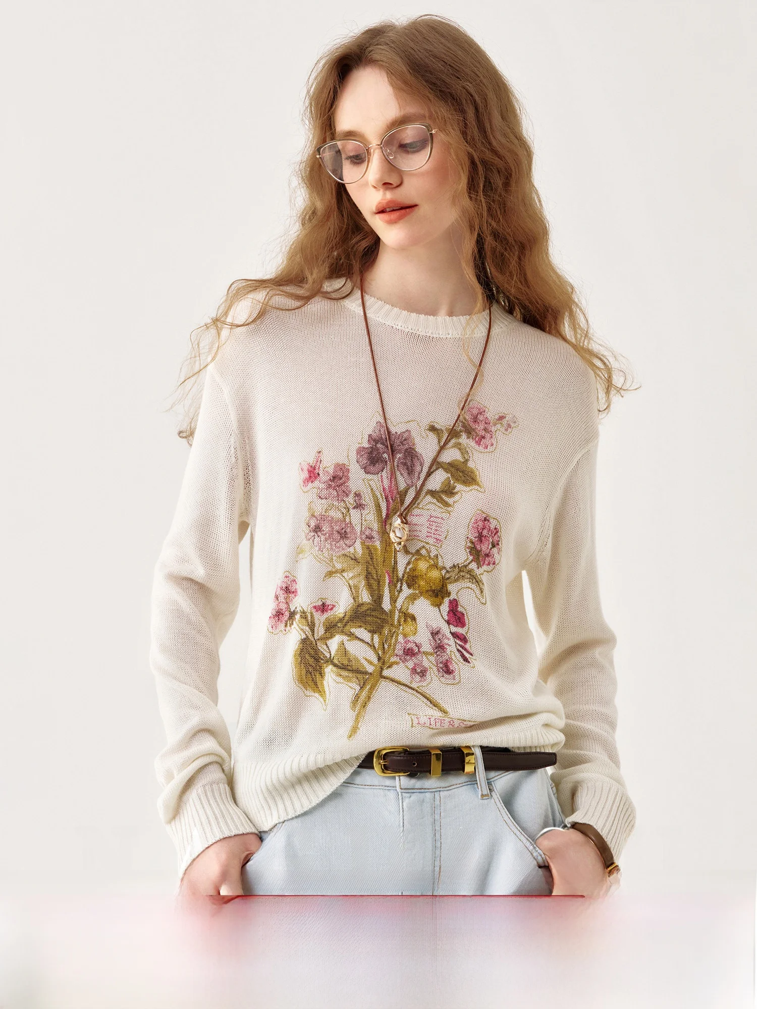 Heavyweight Knitted Pumpkin Valley Duse Garden 60 Wool Early Spring Print Sweater Lazy Knitwear Women's Faion Commute Sle
Heavyweight Knitted Pumpkin Valley Duse Garden 60 Wool Early Spring Print Sweater Lazy Knitwear Women's Faion Commute Sle