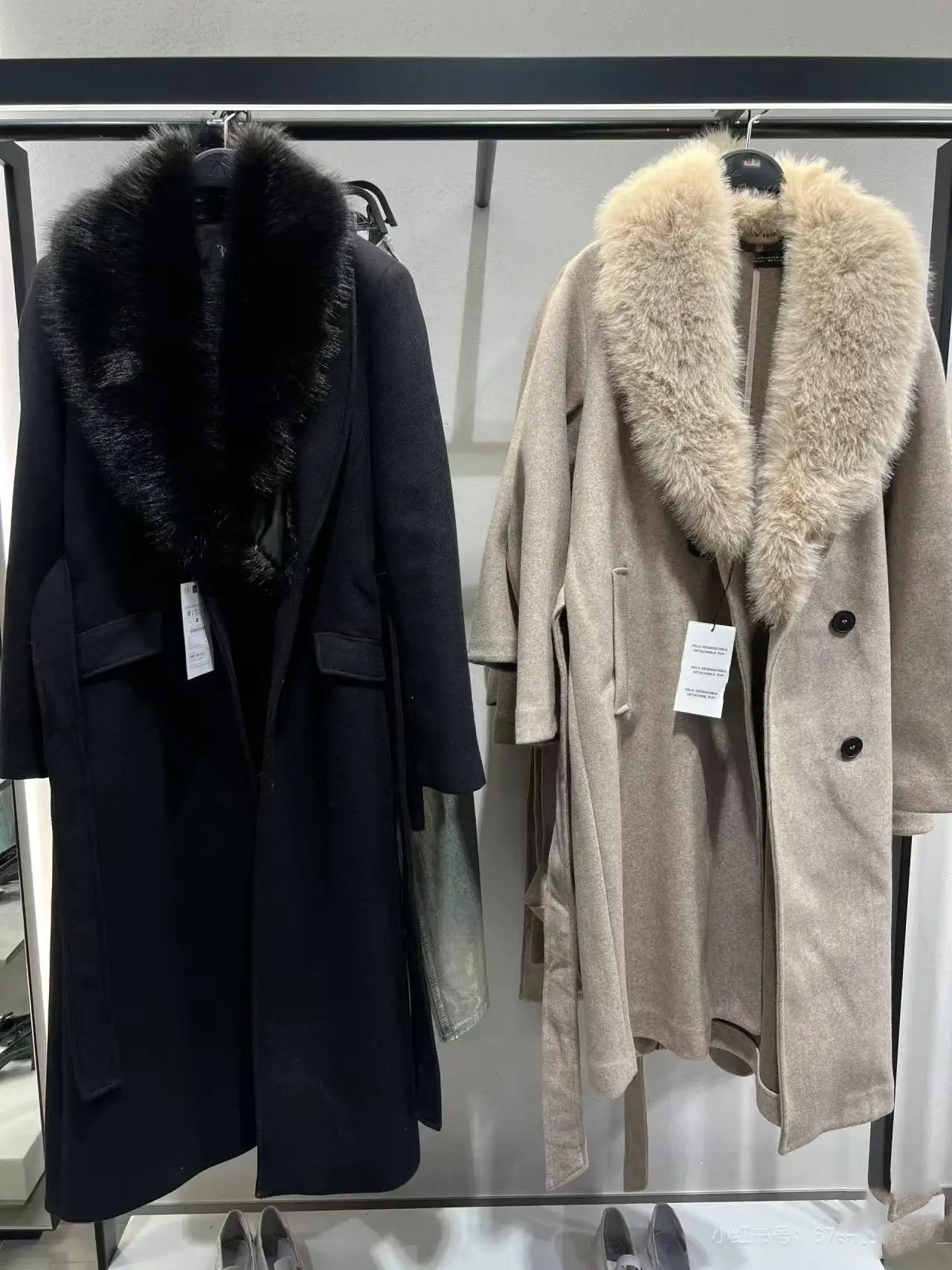 New Autumn Winter Long Coat Jaet Artificial Fur Collar Outerwear Women's Korean Sle Loose Fit Thiened Polyester Fiber
New Autumn Winter Long Coat Jaet Artificial Fur Collar Outerwear Women's Korean Sle Loose Fit Thiened Polyester Fiber