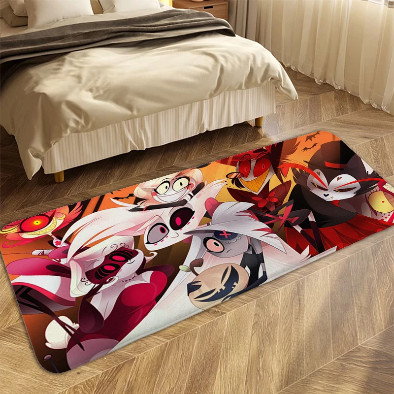 Bathroom Mat Non Slip H-Hazbin Hotels Carpet for Bedroom Custom Living Room Rug Entrance Door Doormat Modern Home Decoration
Bathroom Mat Non Slip H-Hazbin Hotels Carpet for Bedroom Custom Living Room Rug Entrance Door Doormat Modern Home Decoration