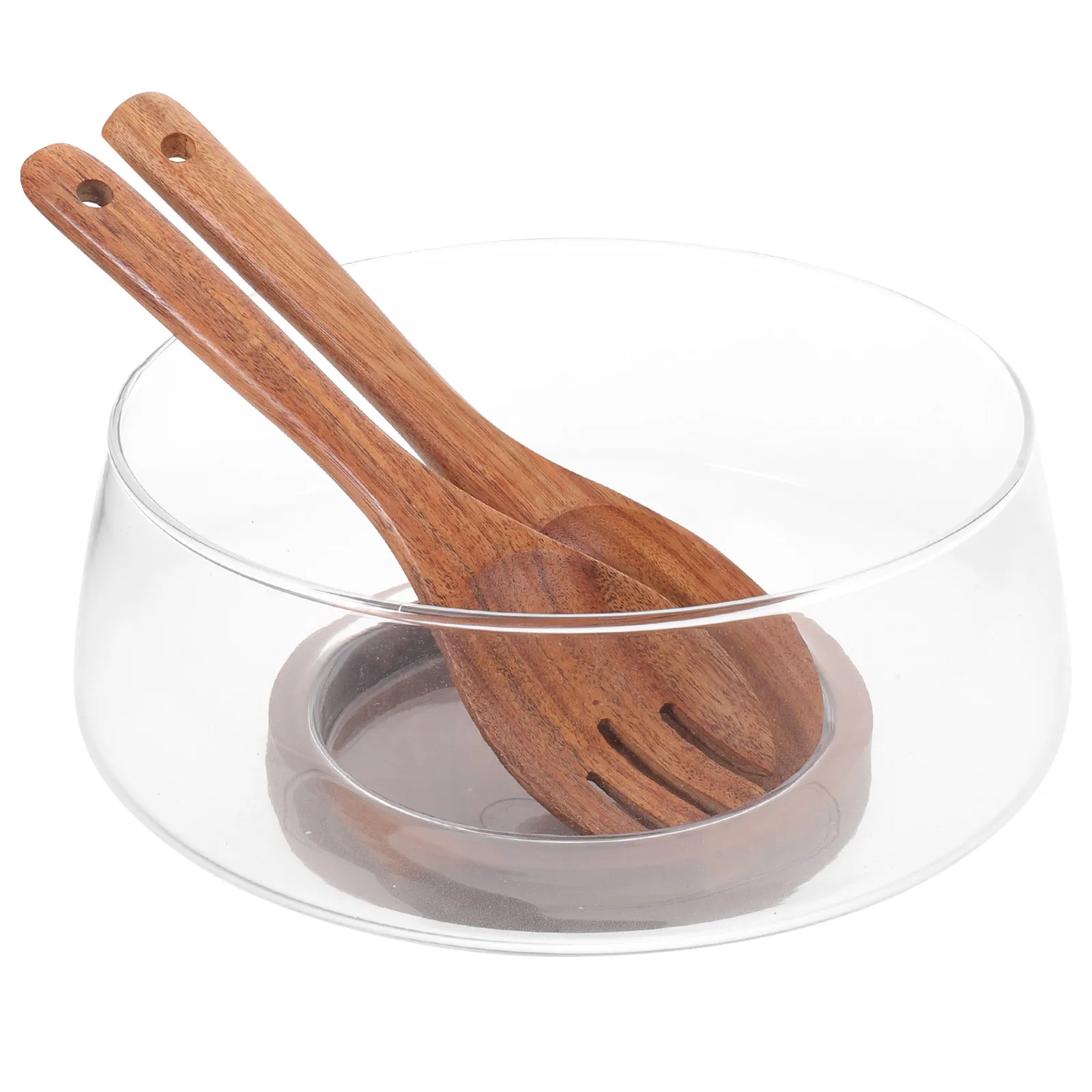 1Set Glass Salad Bowl Large Clear Glass with Wood Base Stable Nonslip Serving Bowl for Fruit Salad Parties Serving Bowls
1Set Glass Salad Bowl Large Clear Glass with Wood Base Stable Nonslip Serving Bowl for Fruit Salad Parties Serving Bowls