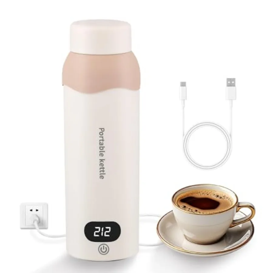 Travel Electric Kettle Small 304 Stainless Steel Portable Kettle with Automatic Shut Off and 6 Temperature Control for Tea/Coff
Travel Electric Kettle Small 304 Stainless Steel Portable Kettle with Automatic Shut Off and 6 Temperature Control for Tea/Coff