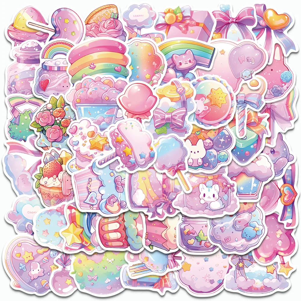 50PCS Cute Cartoon Colorful Dessert Candy Stickers Graffiti For Laptop Water Bottle Luggage Notebook Vinyl Waterproof Decals
50PCS Cute Cartoon Colorful Dessert Candy Stickers Graffiti For Laptop Water Bottle Luggage Notebook Vinyl Waterproof Decals