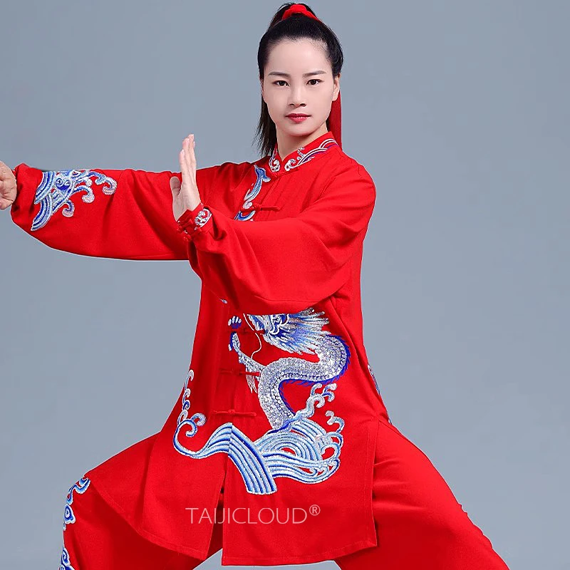 2025 Spring Kung Fu Uniform - Embroidered Tai Chi Clothing for Qigong & Martial Arts Shows (Breathable Loose Design)
2025 Spring Kung Fu Uniform - Embroidered Tai Chi Clothing for Qigong & Martial Arts Shows (Breathable Loose Design)