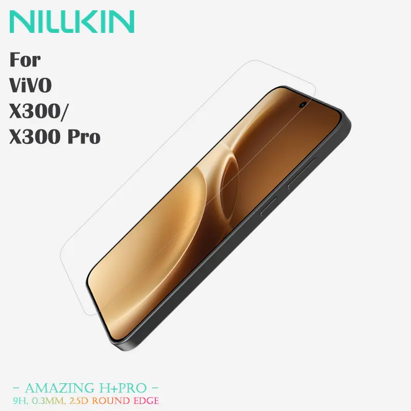 Для Vivo X300 Pro, NILLKIN Amazing H+PRO, нанометровое олеофобное покрытие, 2.5D-обработка краев, установка без пузырьков, HD-пленка
Для Vivo X300 Pro, NILLKIN Amazing H+PRO, нанометровое олеофобное покрытие, 2.5D-обработка краев, установка без пузырьков, HD-пленка