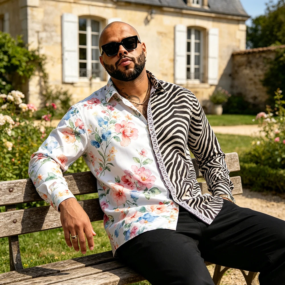 Men's Big Size 6XL Fashion Linen Long Sleeve Collar Shirt Colorful Natural Texture Printed Shirt Vacation Street Leisure Party
Men's Big Size 6XL Fashion Linen Long Sleeve Collar Shirt Colorful Natural Texture Printed Shirt Vacation Street Leisure Party