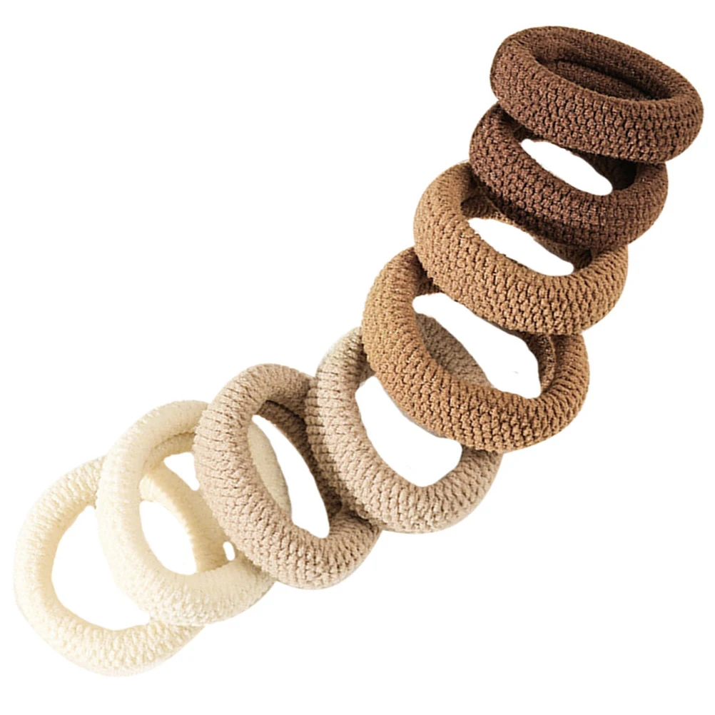 8 Pcs Thick Ties Elastic Ponytail Holders Hair Bands Accessories Women Girls Styling Tools Hair Care
8 Pcs Thick Ties Elastic Ponytail Holders Hair Bands Accessories Women Girls Styling Tools Hair Care