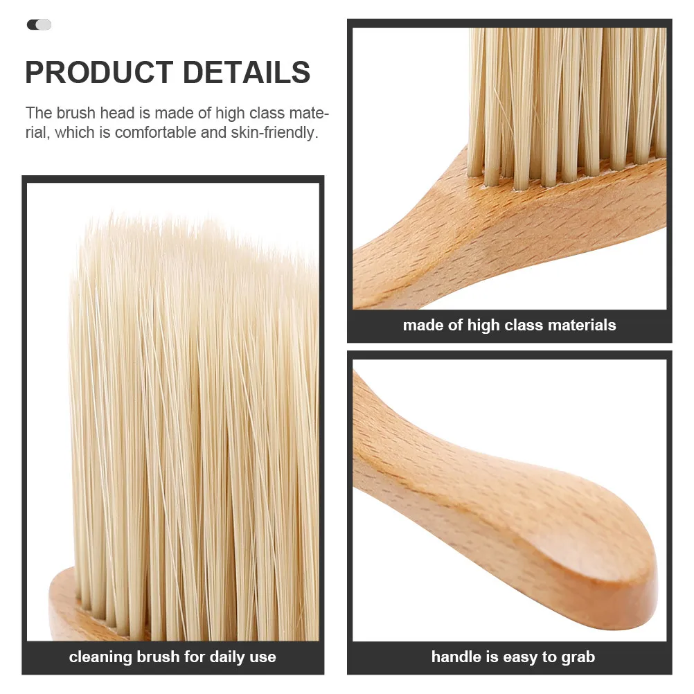 Щетка для уборки волос с деревянной ручкой, инструмент для чистки волос, для бритья, парикмахерских и барбершопов, для удаления обломков волос
Щетка для уборки волос с деревянной ручкой, инструмент для чистки волос, для бритья, парикмахерских и барбершопов, для удаления обломков волос