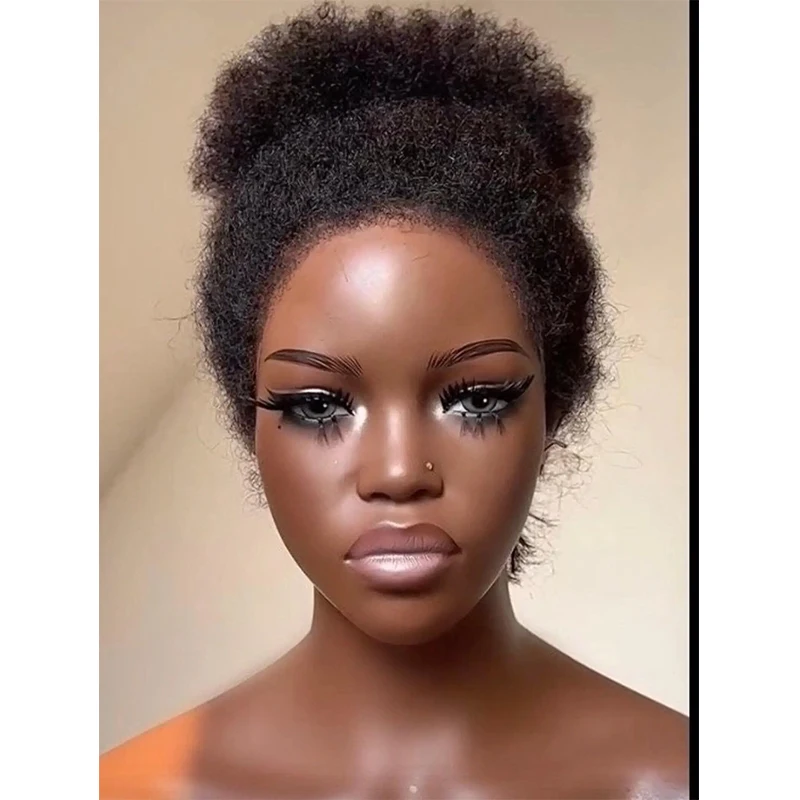 Yaki 26”Long Natural Black Kinky Straight 180Density 13x4 Lace Front Wig For Women Babyhair Heat Resistant Preplucked Glueless
Yaki 26”Long Natural Black Kinky Straight 180Density 13x4 Lace Front Wig For Women Babyhair Heat Resistant Preplucked Glueless