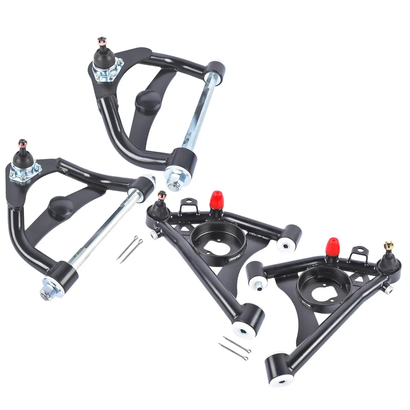 AP02 Tubular Control Arms Kit Upper & Lower Powdercoated for Chevy Monte Carlo S10 GMC G-Body Caballero 1978 1979 1980 1981 1982 1983 1984 1985 1986 1987 1988 1989 1990 1991 1992 1993 1994 1995 1996 1997 1998 1999 2000 2001 2002 2003
AP02 Tubular Control Arms Kit Upper & Lower Powdercoated for Chevy Monte Carlo S10 GMC G-Body Caballero 1978 1979 1980 1981 1982 1983 1984 1985 1986 1987 1988 1989 1990 1991 1992 1993 1994 1995 1996 1997 1998 1999 2000 2001 2002 2003