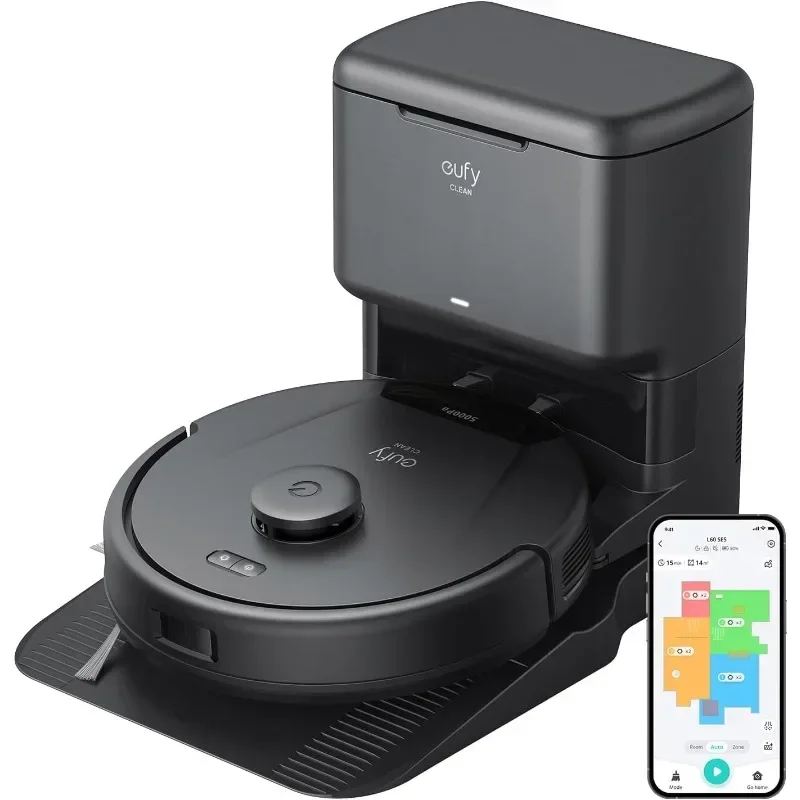Robot Vacuum with Self Empty Station, Hair Detangling Technology, Hands Free Cleanin Suction, Remove Hair, Dust
Robot Vacuum with Self Empty Station, Hair Detangling Technology, Hands Free Cleanin Suction, Remove Hair, Dust