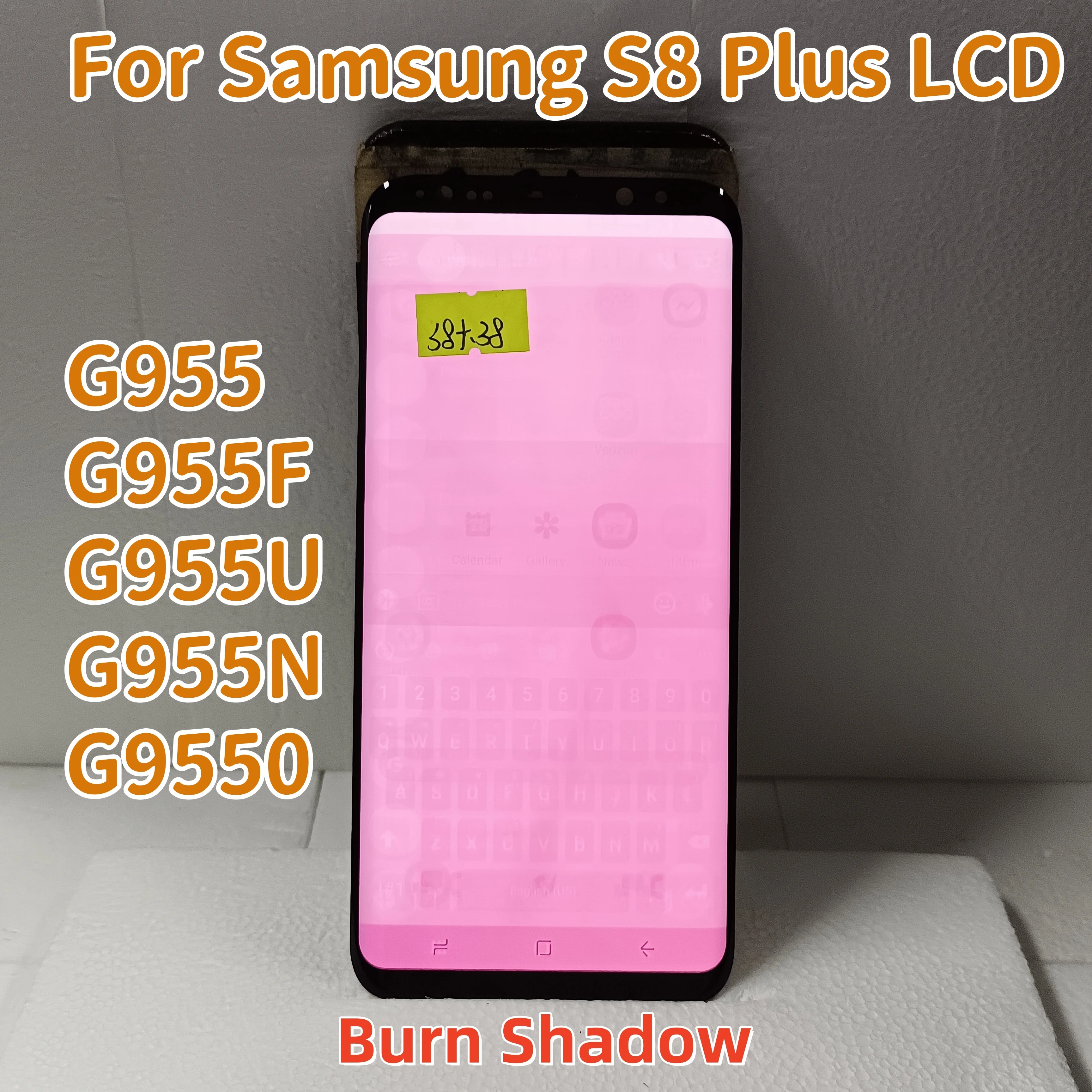 Super AMOLED S8 Plus Defect LCD For Samsung S8+ G955N G9550 G955 G955F G955FD LCD Display Touch Point Line Screen Digitizer
Super AMOLED S8 Plus Defect LCD For Samsung S8+ G955N G9550 G955 G955F G955FD LCD Display Touch Point Line Screen Digitizer