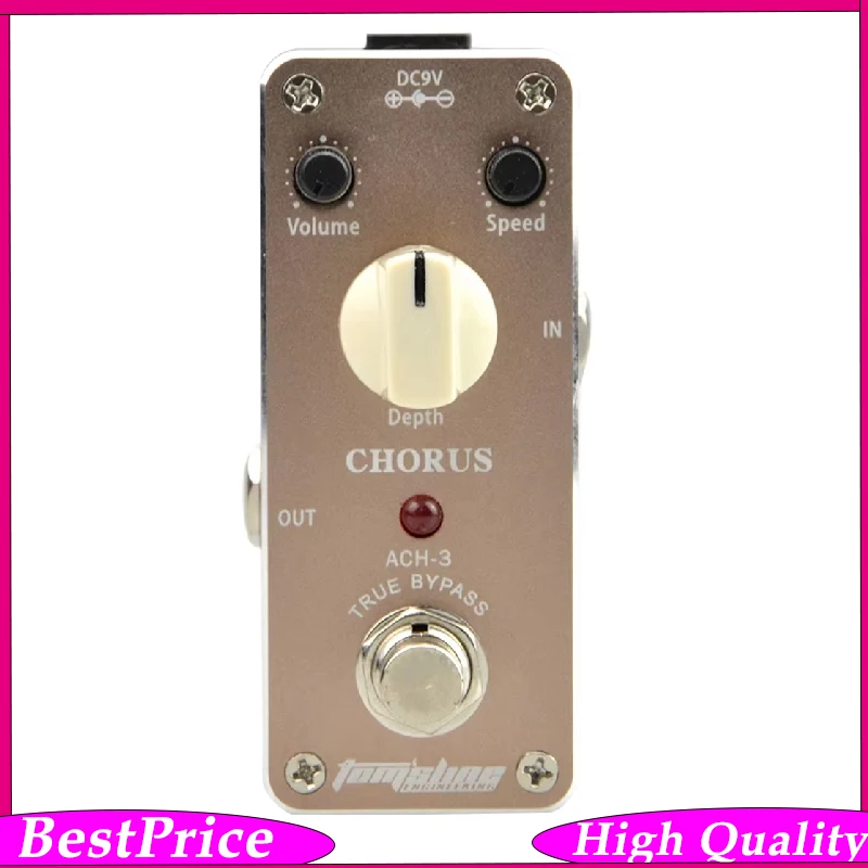 AROMA ACH-3 Chorus Guitar Effect Pedal Extremely Quiet Built-in Sound Processing System Pedal Guitar Accessories
AROMA ACH-3 Chorus Guitar Effect Pedal Extremely Quiet Built-in Sound Processing System Pedal Guitar Accessories