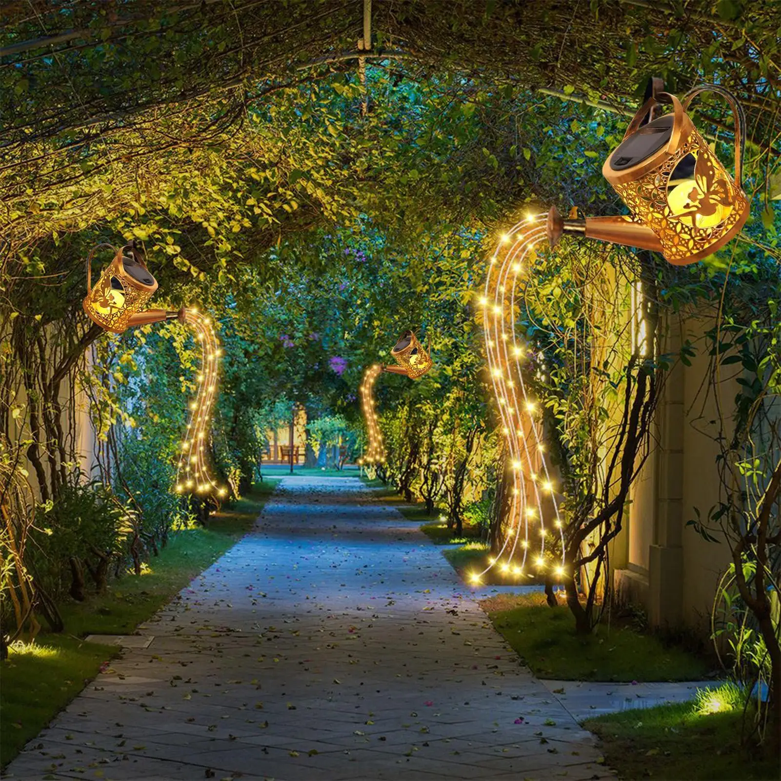Solar Pathway Lights Watering Can Solar Lights Outdoor Garden Decorations Metal Lamp With Bracket Path Decoration For Courtyard
Solar Pathway Lights Watering Can Solar Lights Outdoor Garden Decorations Metal Lamp With Bracket Path Decoration For Courtyard