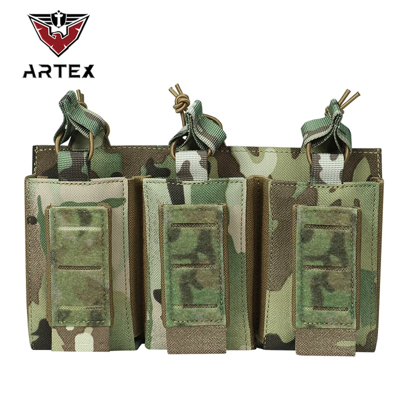 ARTEX0040-3 Tactical 556Triple Magazine Pouch MOLLE 1000D Military Enthusiast Field Accessory Pack Mother And Child Magazine Bag
ARTEX0040-3 Tactical 556Triple Magazine Pouch MOLLE 1000D Military Enthusiast Field Accessory Pack Mother And Child Magazine Bag