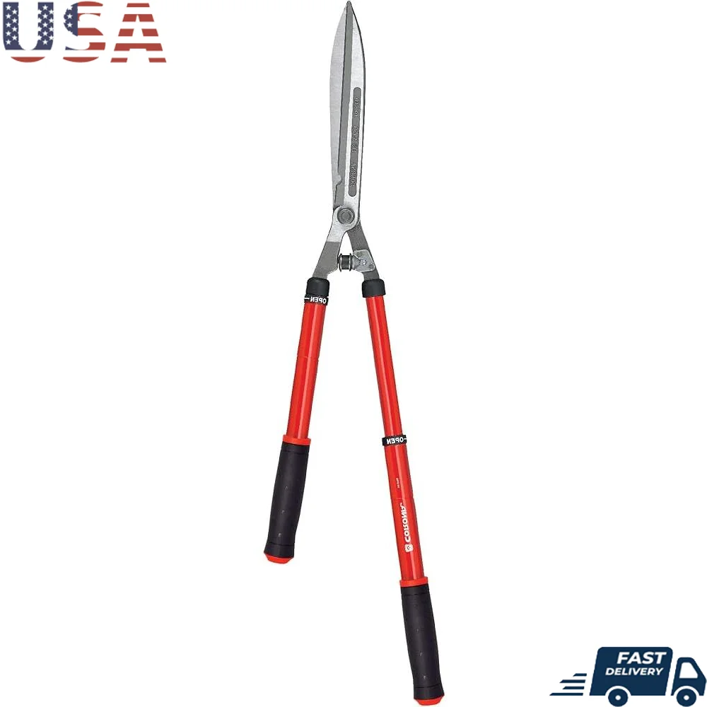 Extendable Hedge Shear 10 Inch Blade Lightweight Steel Handles Comfort Grip Pruning Tool High Carbon Steel Garden Shears
Extendable Hedge Shear 10 Inch Blade Lightweight Steel Handles Comfort Grip Pruning Tool High Carbon Steel Garden Shears