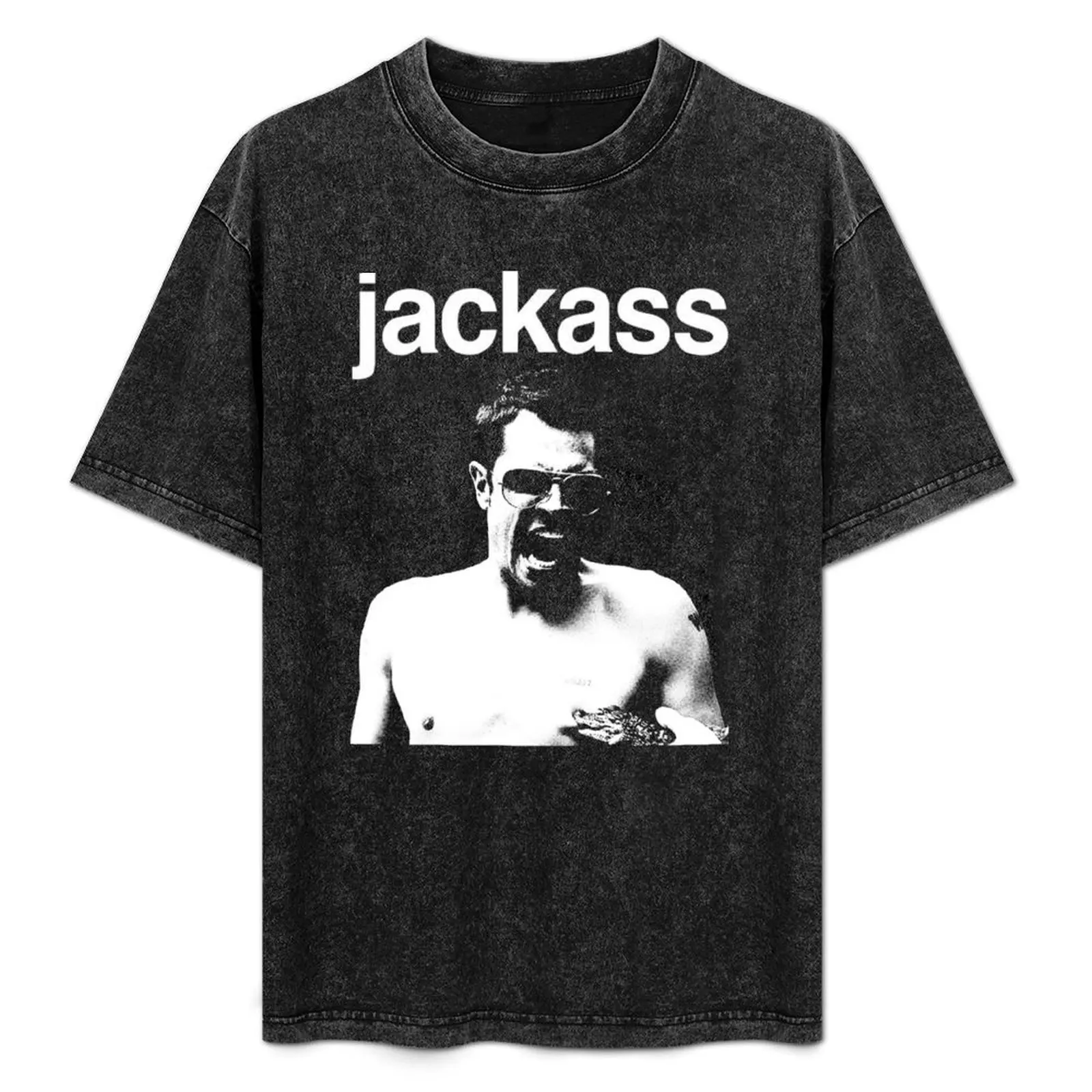 Jackass T-Shirt Simple Casual Short Sleeve Tee
Jackass T-Shirt Simple Casual Short Sleeve Tee