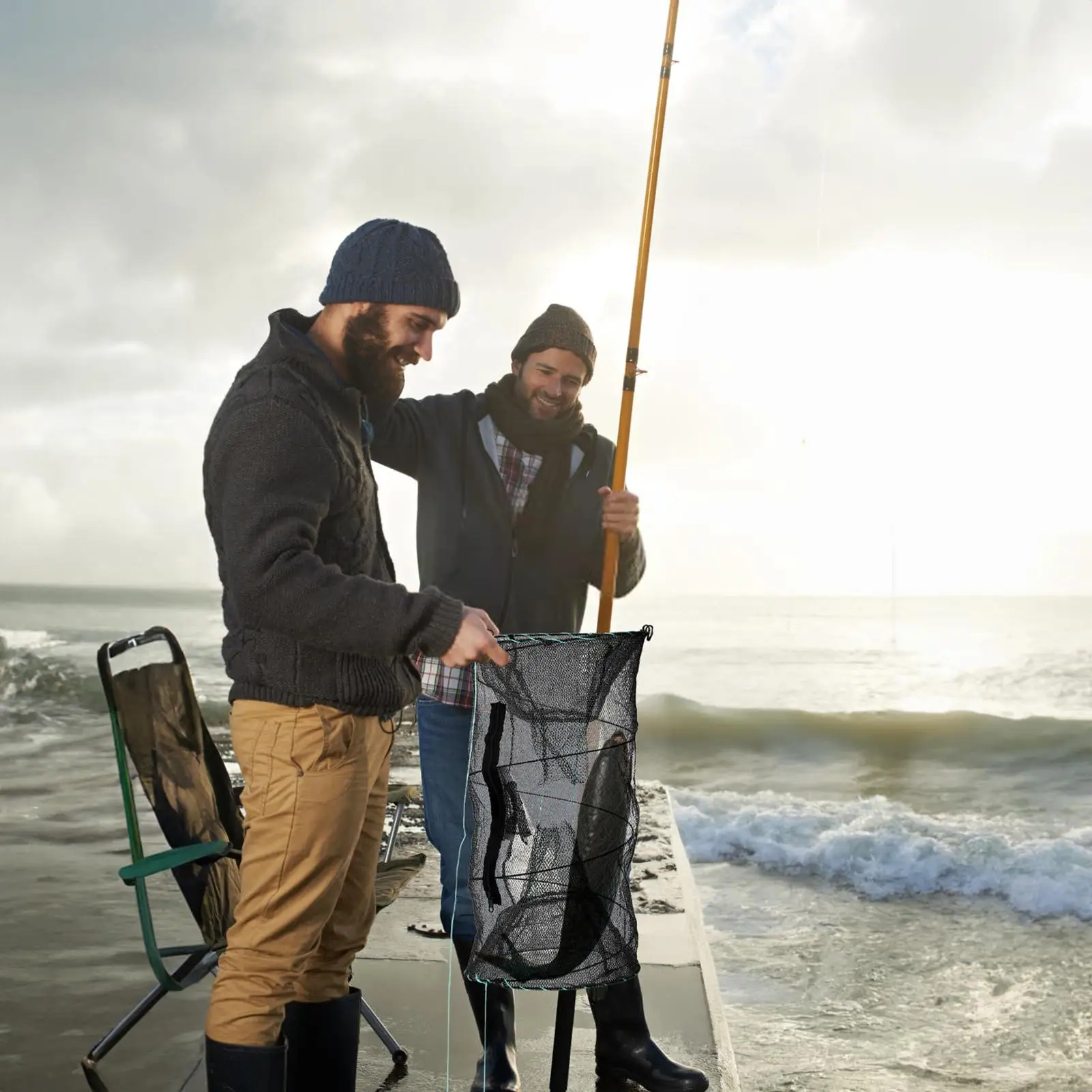 Bait Traps For Fishing Mesh Angling Casting Bait Net Catfish Landing Mesh Trap For Bass Trout Crappie Catfish Carp Kayak Shore
Bait Traps For Fishing Mesh Angling Casting Bait Net Catfish Landing Mesh Trap For Bass Trout Crappie Catfish Carp Kayak Shore