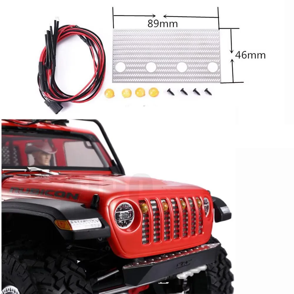 Central Grid Light Modified Central Grid Decoration Smog Daytime Running Light For 1/10 RC toy Car AXIAL SCX10 III Wrangler
Central Grid Light Modified Central Grid Decoration Smog Daytime Running Light For 1/10 RC toy Car AXIAL SCX10 III Wrangler