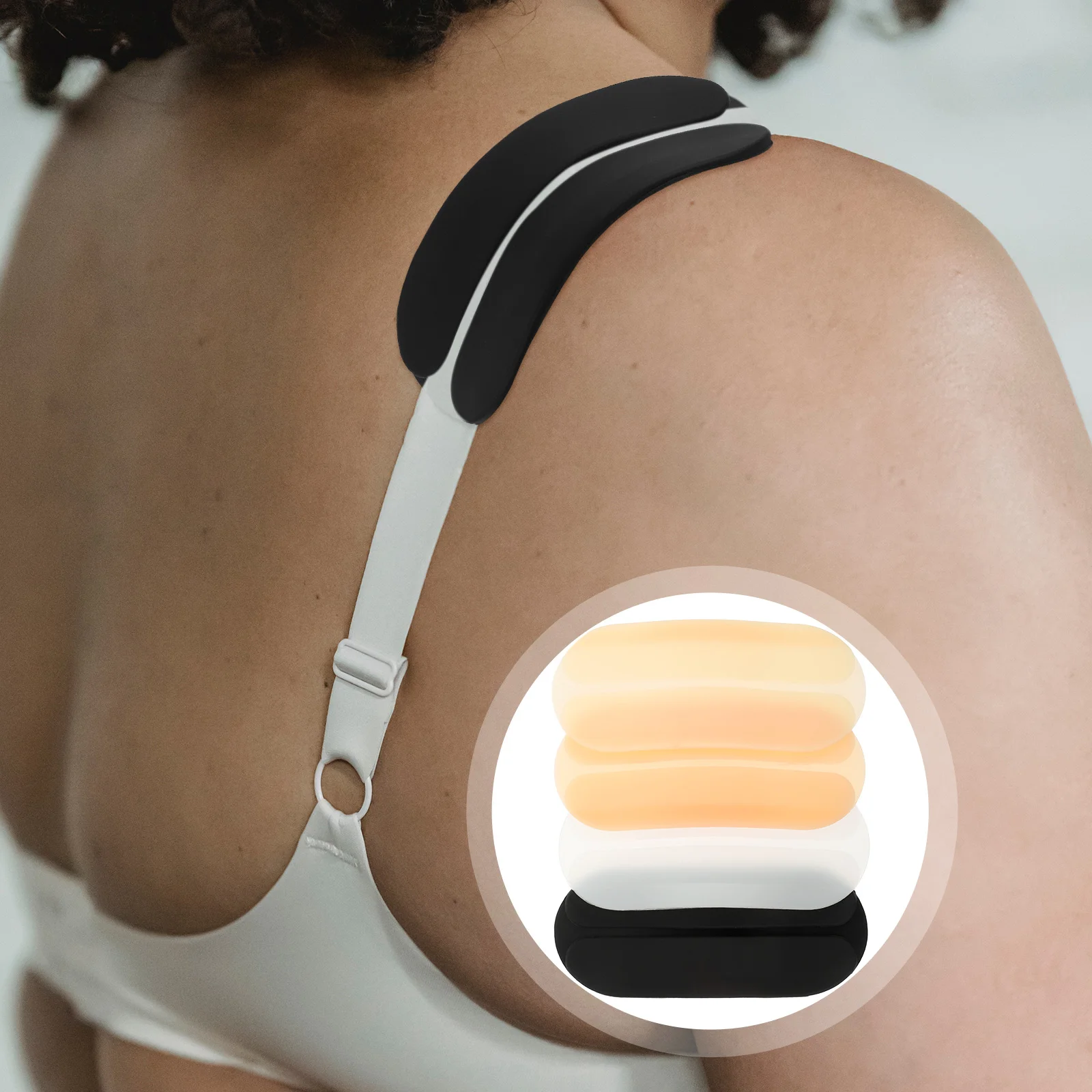 4 Pcs Silicone Shoulder Spacers Bra Strap Cushions Anti Women Pads Non Protectors Strap Holders Comfortable Skin
4 Pcs Silicone Shoulder Spacers Bra Strap Cushions Anti Women Pads Non Protectors Strap Holders Comfortable Skin