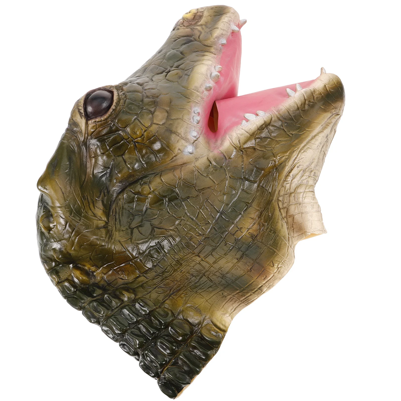 Crocodile Animal Head Mask Comfortable Latex Material Cartoon Style Festival Cosplay Accessory Headgear Cute Mask
Crocodile Animal Head Mask Comfortable Latex Material Cartoon Style Festival Cosplay Accessory Headgear Cute Mask