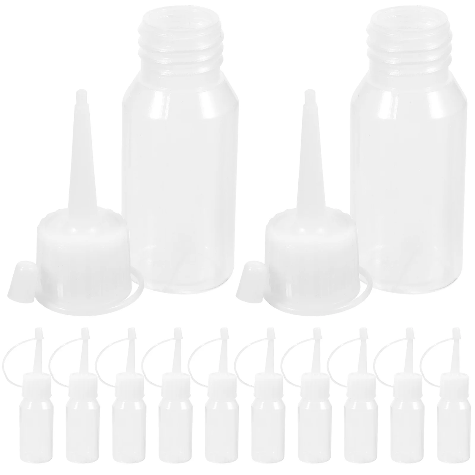 12Pcs Hair Dye Bottle Pointed Mouth Refillable Plastic Applicator for Hair Coloring Shampoo Conditioner Scalp Care
12Pcs Hair Dye Bottle Pointed Mouth Refillable Plastic Applicator for Hair Coloring Shampoo Conditioner Scalp Care