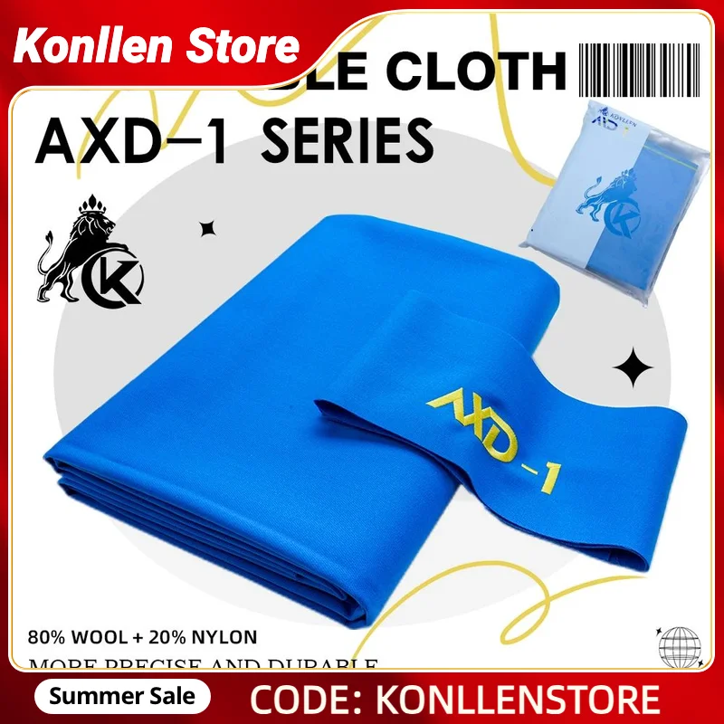 KONLLEN 9FT Pool Table Felt with 6 Cloth Strips Pre Cut Felt Australian wool Billiard Table Cloth for American 9 ball Pool Table
KONLLEN 9FT Pool Table Felt with 6 Cloth Strips Pre Cut Felt Australian wool Billiard Table Cloth for American 9 ball Pool Table