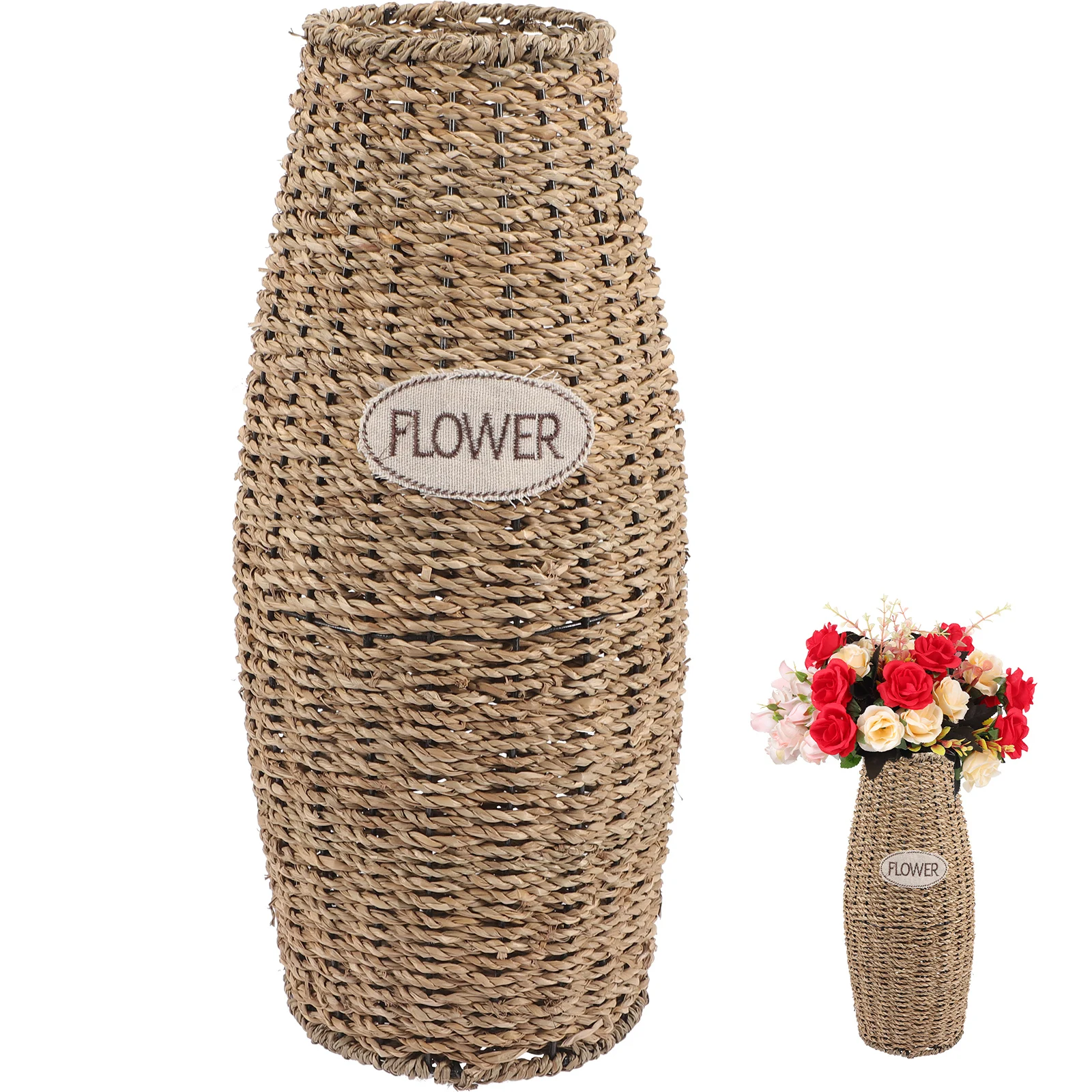 Rattan Vase Floor Gourd Bouquet Container Living Room Flower Arrangement Centerpieces Decorative Plants Stable Bottom
Rattan Vase Floor Gourd Bouquet Container Living Room Flower Arrangement Centerpieces Decorative Plants Stable Bottom