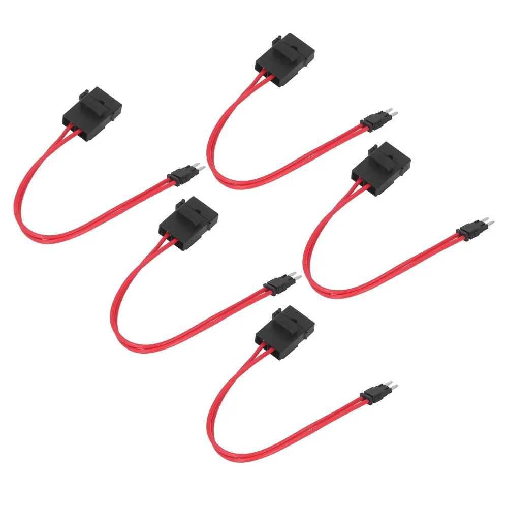 5 шт., 20 А, автомобильный держатель, разъем 16AWG, провод ACK S 10,9 мм, мини-держатель, автомобильный разъем, прямая замена
5 шт., 20 А, автомобильный держатель, разъем 16AWG, провод ACK S 10,9 мм, мини-держатель, автомобильный разъем, прямая замена