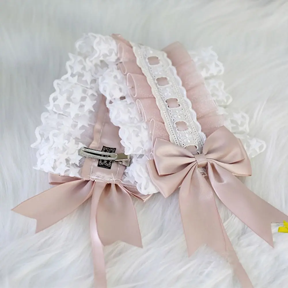 Anime Maid Hair Barrettes Hairband with Hairpins Embroidery Hairpins Lace Ribbon Hair Clips Lolita Ruffled Headband
Anime Maid Hair Barrettes Hairband with Hairpins Embroidery Hairpins Lace Ribbon Hair Clips Lolita Ruffled Headband