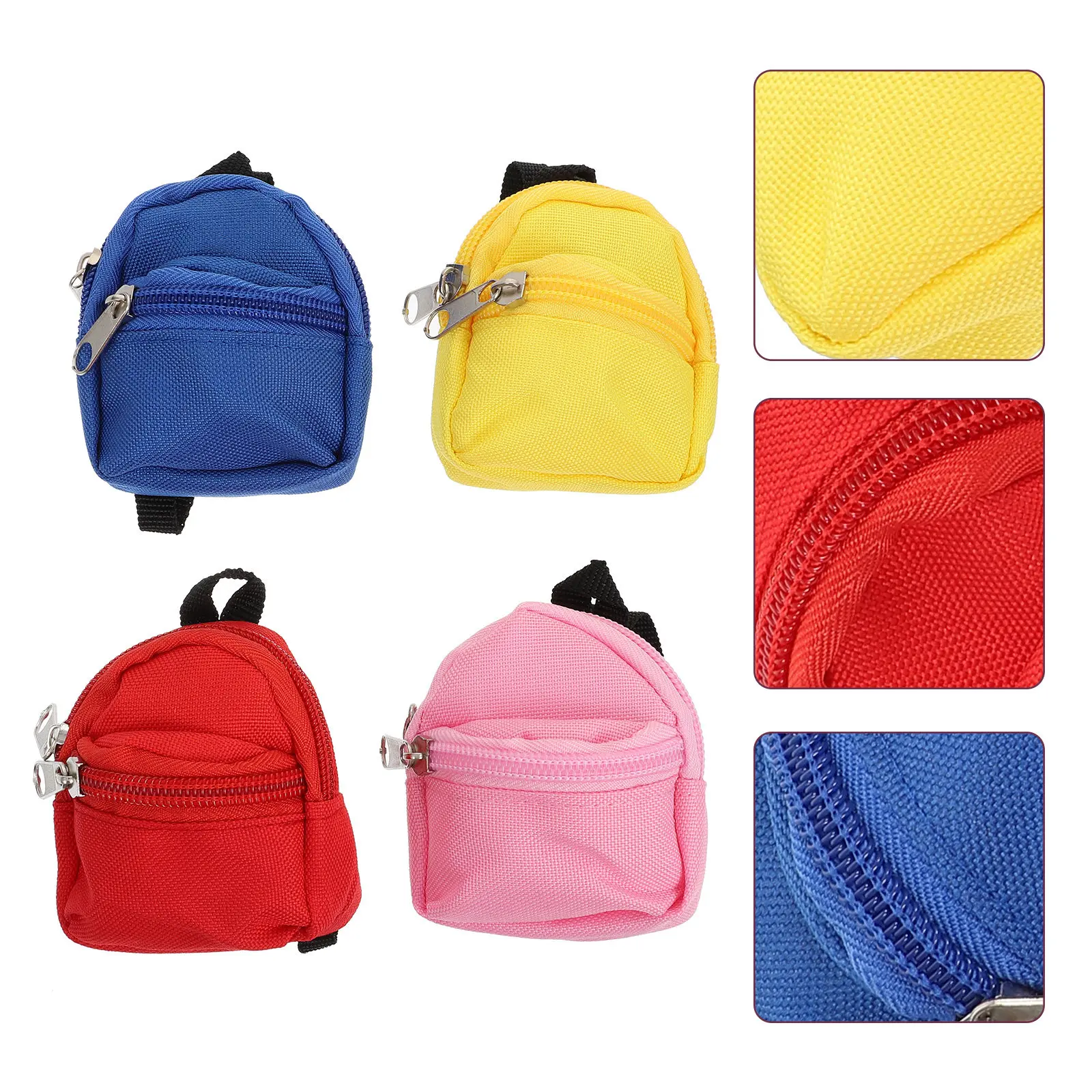 4Pcs Mini Schoolbag Backpack Creative Baby DIY Accessories Set Micro Scene Adornment Mini House Decorative Supply
4Pcs Mini Schoolbag Backpack Creative Baby DIY Accessories Set Micro Scene Adornment Mini House Decorative Supply