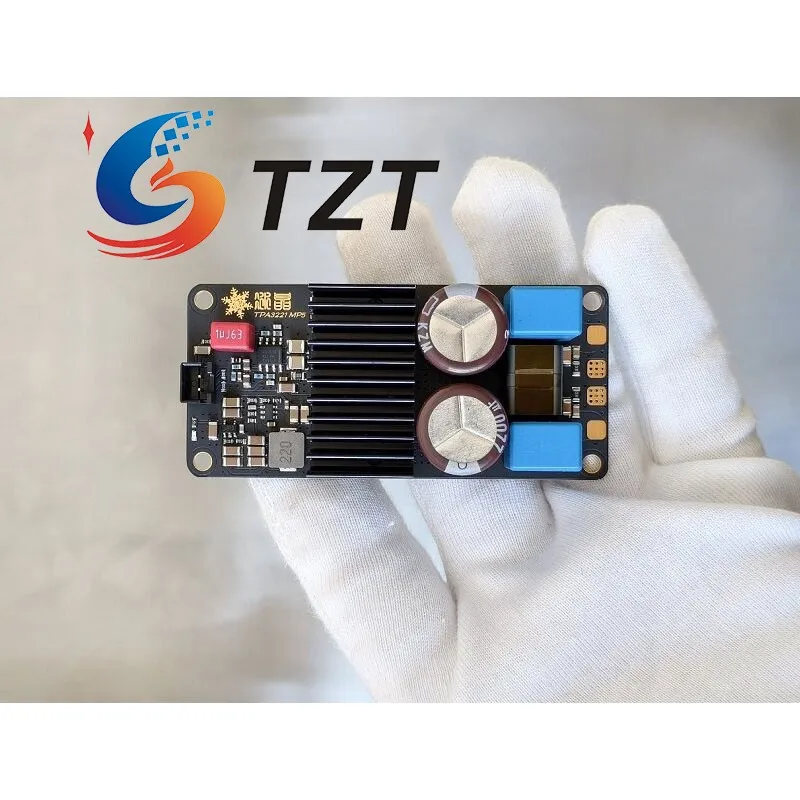 TZT 120W High Power Mono Stereo Class D TPA3221 Power Amplifier Board HiFi Digital Audio Amplifier Module
TZT 120W High Power Mono Stereo Class D TPA3221 Power Amplifier Board HiFi Digital Audio Amplifier Module
