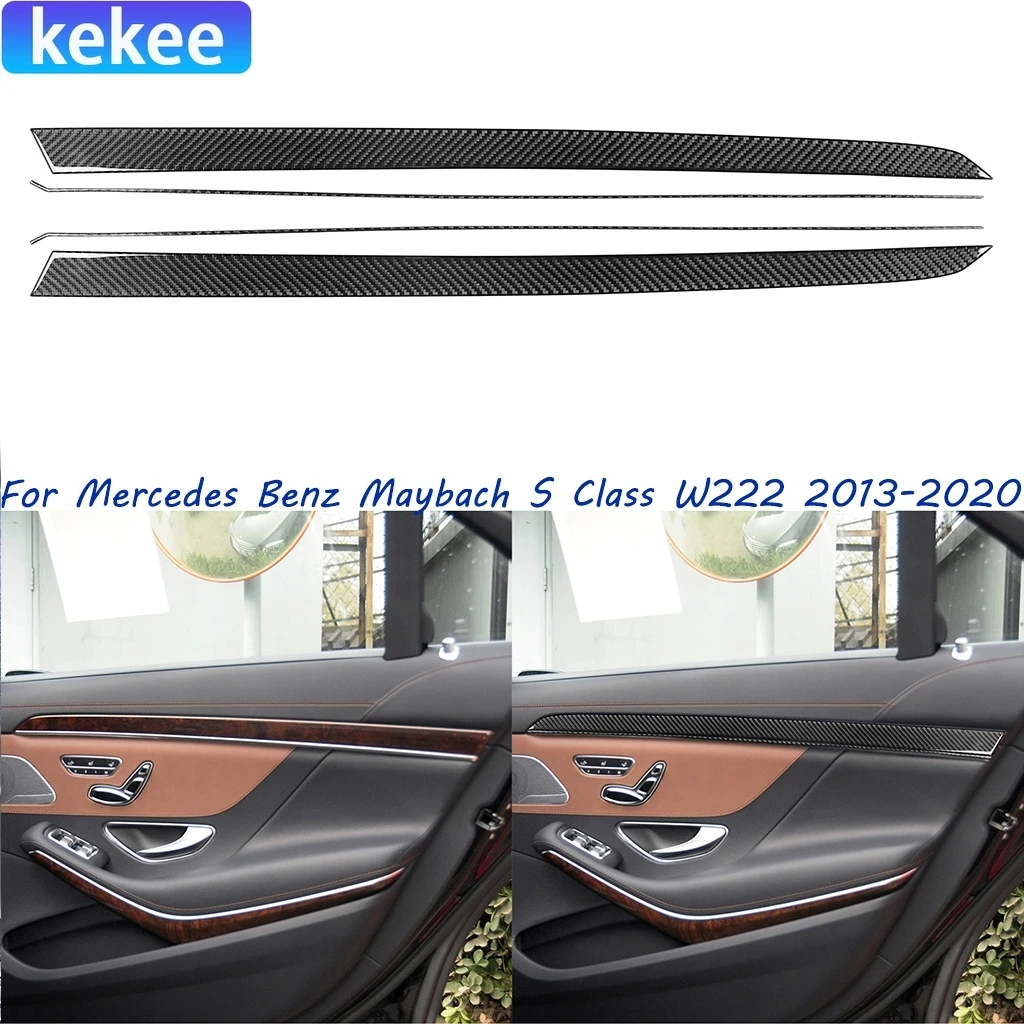 For Mercedes Benz Maybach S Class W222 2013-2020 Carbon Fiber Rear Door Decorative Panel Interior Accessories Cover Sticker Trim
For Mercedes Benz Maybach S Class W222 2013-2020 Carbon Fiber Rear Door Decorative Panel Interior Accessories Cover Sticker Trim