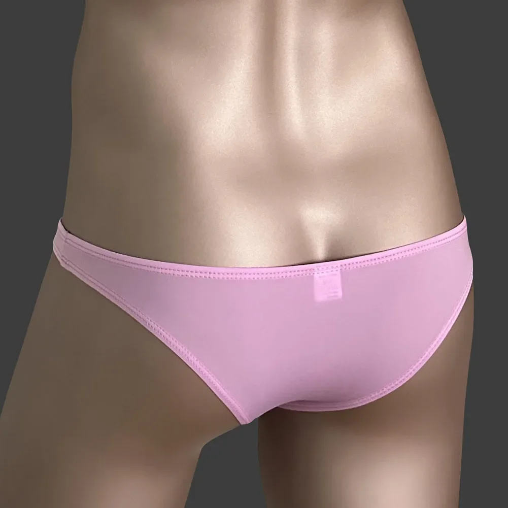 Sexy Men Ice Silk Briefs Low Waist Bikini Panties Ultra-thin Translucent Underwear Gay Solid Short Lingerie Breath Erotic Thong
Sexy Men Ice Silk Briefs Low Waist Bikini Panties Ultra-thin Translucent Underwear Gay Solid Short Lingerie Breath Erotic Thong