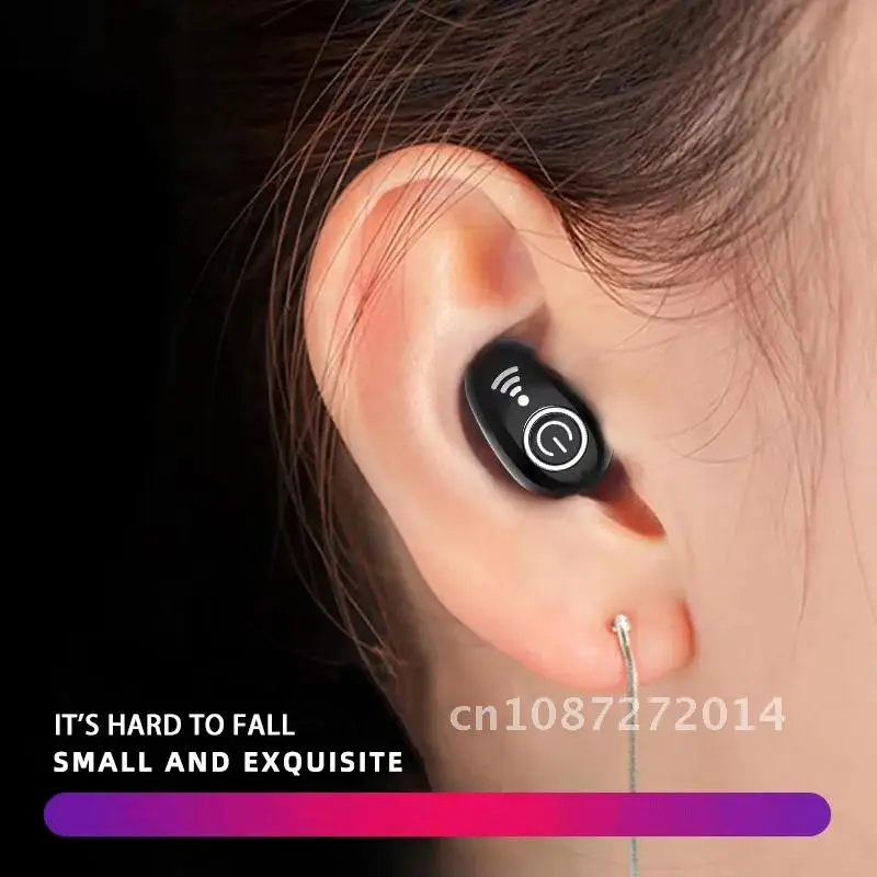 Mini Wireless Earphone 1pc In-Ear Bluetooth Headphone With Micphone Sports Headset Handsfree Stereo Earbud For Phone
Mini Wireless Earphone 1pc In-Ear Bluetooth Headphone With Micphone Sports Headset Handsfree Stereo Earbud For Phone