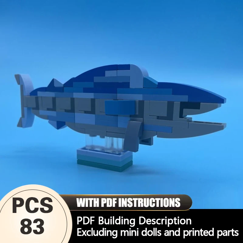 Creators Animal Series Model MOC Building Bricks Bluefin Tuna Modular Technology Gifts Holiday Assemble Children Toys Suit
Creators Animal Series Model MOC Building Bricks Bluefin Tuna Modular Technology Gifts Holiday Assemble Children Toys Suit