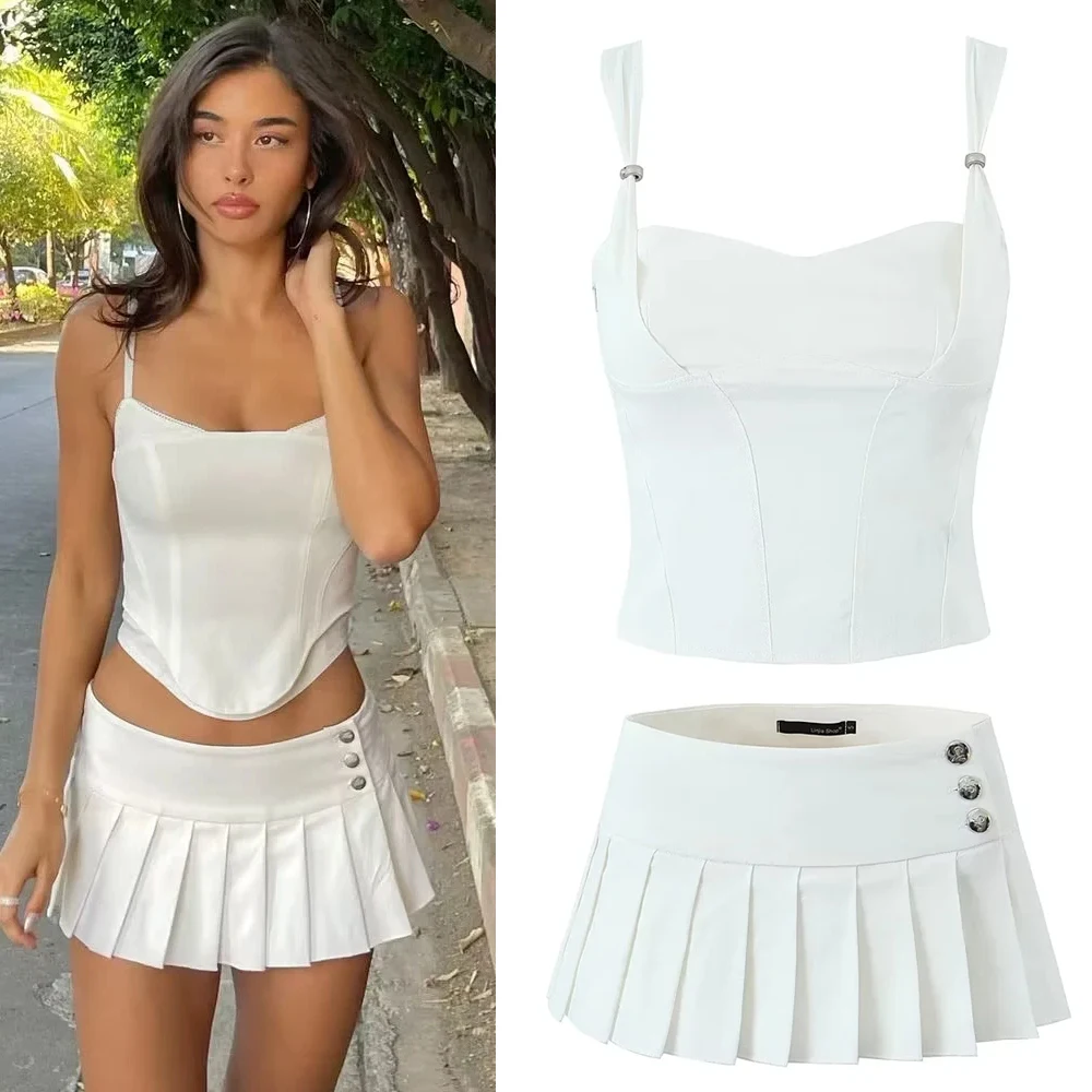 Faionable Women's Pure Sle S962 ter Skirt Set Slim Fit Polyester Fabric Summer 2023 Collection
Faionable Women's Pure Sle S962 ter Skirt Set Slim Fit Polyester Fabric Summer 2023 Collection