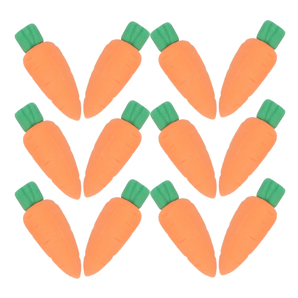 50pcs Carrot Shaped Erasers Miniature Orange Tpr Bulk Children Stationery Students Creative Novelty Pencil Toys
50pcs Carrot Shaped Erasers Miniature Orange Tpr Bulk Children Stationery Students Creative Novelty Pencil Toys