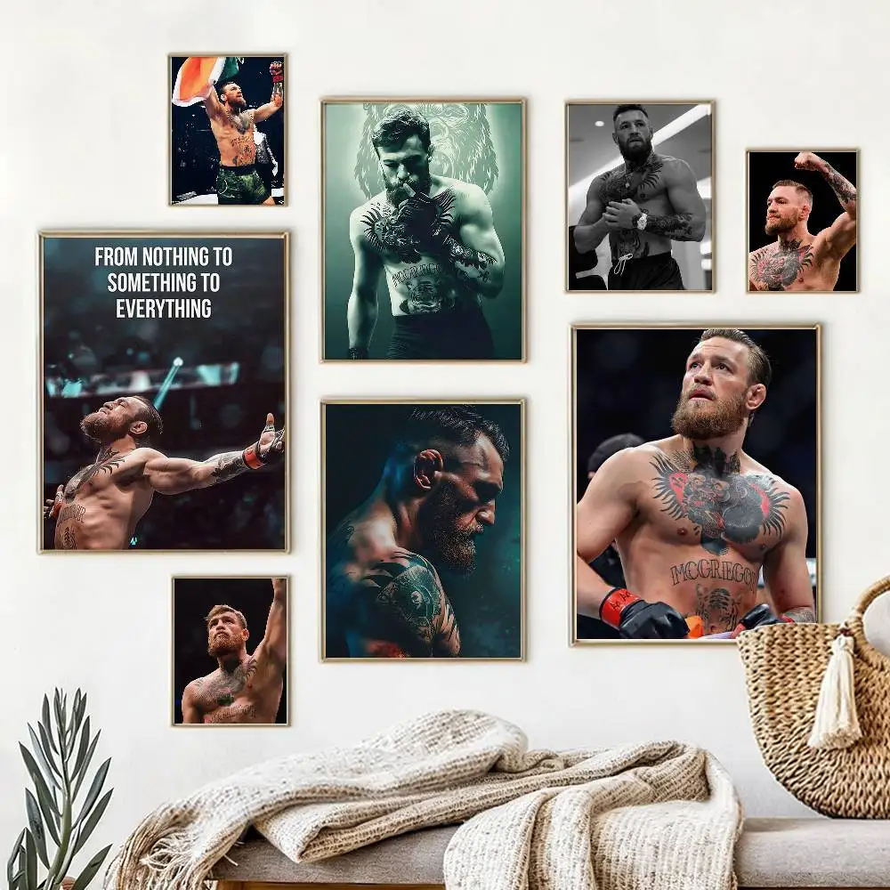 Boxing C-CONOR M-McGregor Poster High Quality Dorm Living Room Aesthetic Wall Decoration Painting Stickers Gift
Boxing C-CONOR M-McGregor Poster High Quality Dorm Living Room Aesthetic Wall Decoration Painting Stickers Gift