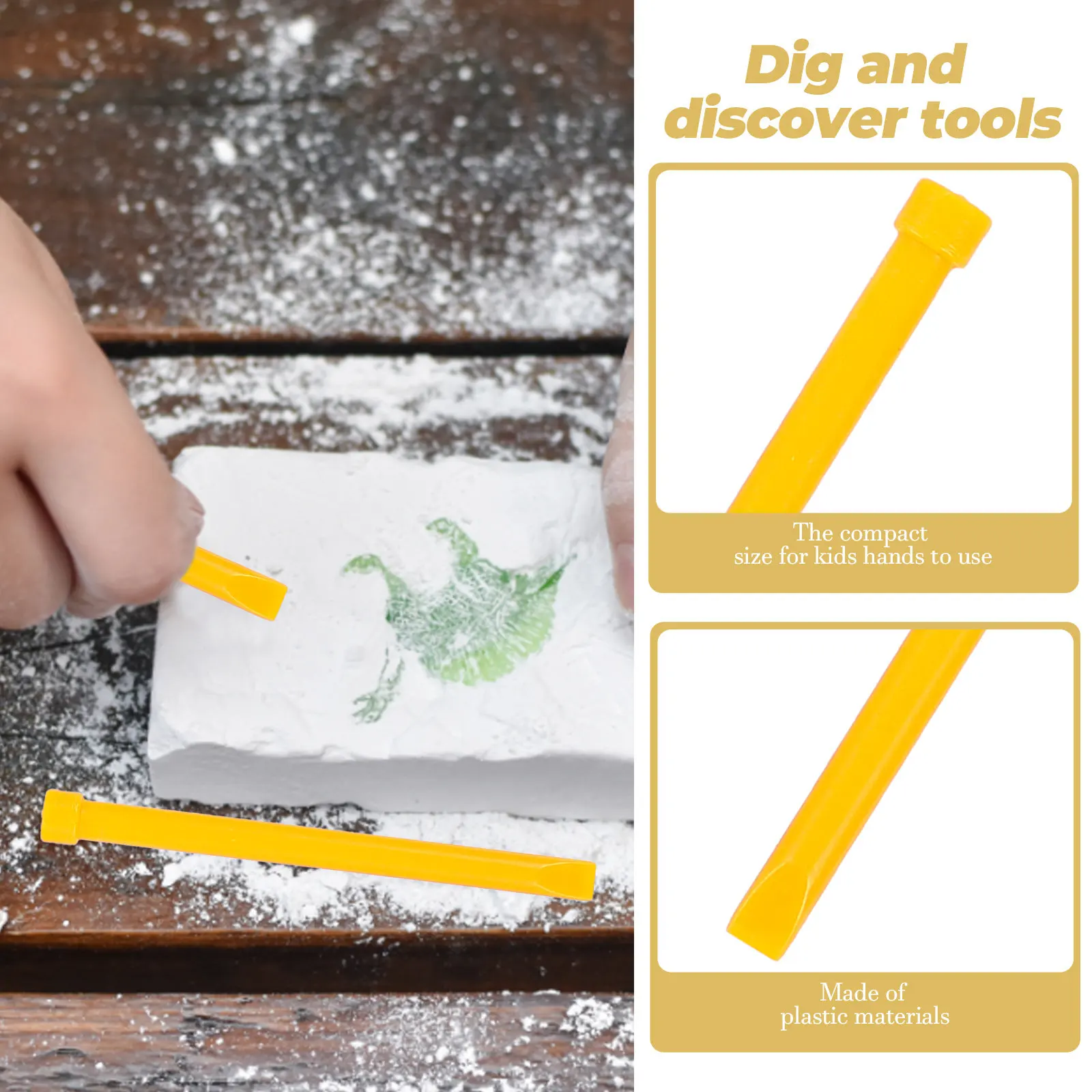 21Pcs Discovery Gemstone Digging Set Excavation Learning Tool Kit for Boys Girls Birthday Gift Portable Durable Plastic
21Pcs Discovery Gemstone Digging Set Excavation Learning Tool Kit for Boys Girls Birthday Gift Portable Durable Plastic