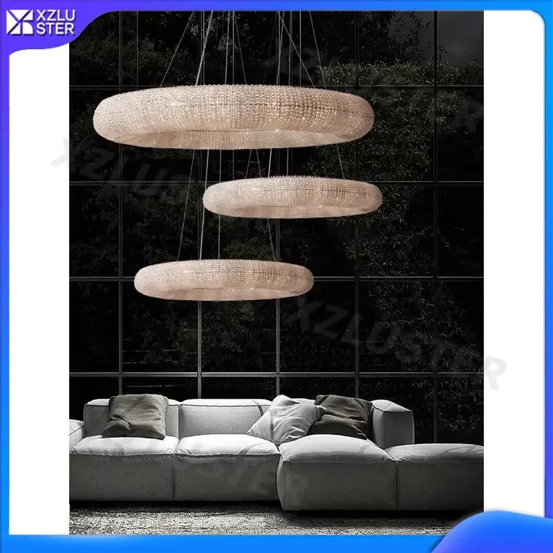 XZLUSTER Elegant European Luxury Crystal Chandelier For Living Room Dining Room Bedroom Study Hotel Lobby Exhibition Hall
XZLUSTER Elegant European Luxury Crystal Chandelier For Living Room Dining Room Bedroom Study Hotel Lobby Exhibition Hall