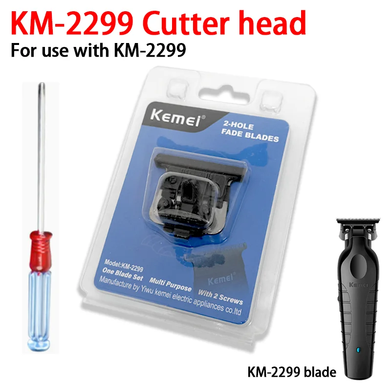 Kemei KM-2299 Original Replacement Blade Hair Clipper Blade Cutter Head For Hair Trimmer Cutting Knife Head Parts Accessories
Kemei KM-2299 Original Replacement Blade Hair Clipper Blade Cutter Head For Hair Trimmer Cutting Knife Head Parts Accessories