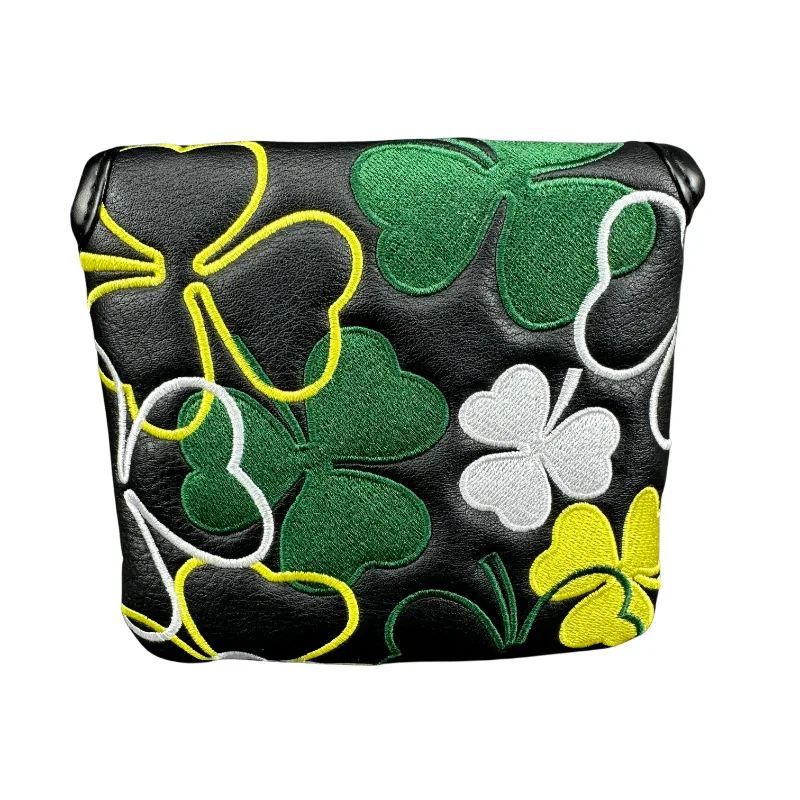 1pcs PU Clover Golf Putter Cover , Protective Golf Mallet Square Headcovers Headgear ,Golf Perfect Gift Black Green
1pcs PU Clover Golf Putter Cover , Protective Golf Mallet Square Headcovers Headgear ,Golf Perfect Gift Black Green