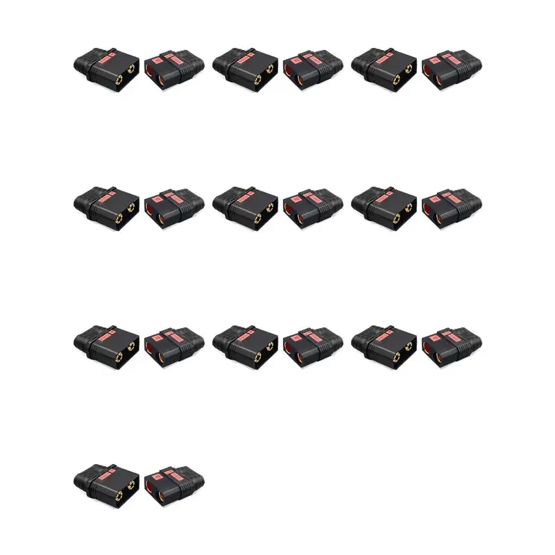 ALIM-10X QS8-S Heavy Duty Battery Connector Anti-Spark Gold Connector Large Power Plug For RC Plant Protection Drone
ALIM-10X QS8-S Heavy Duty Battery Connector Anti-Spark Gold Connector Large Power Plug For RC Plant Protection Drone